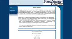 Desktop Screenshot of fastenercenter.com